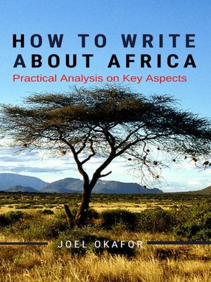 how to write about africa